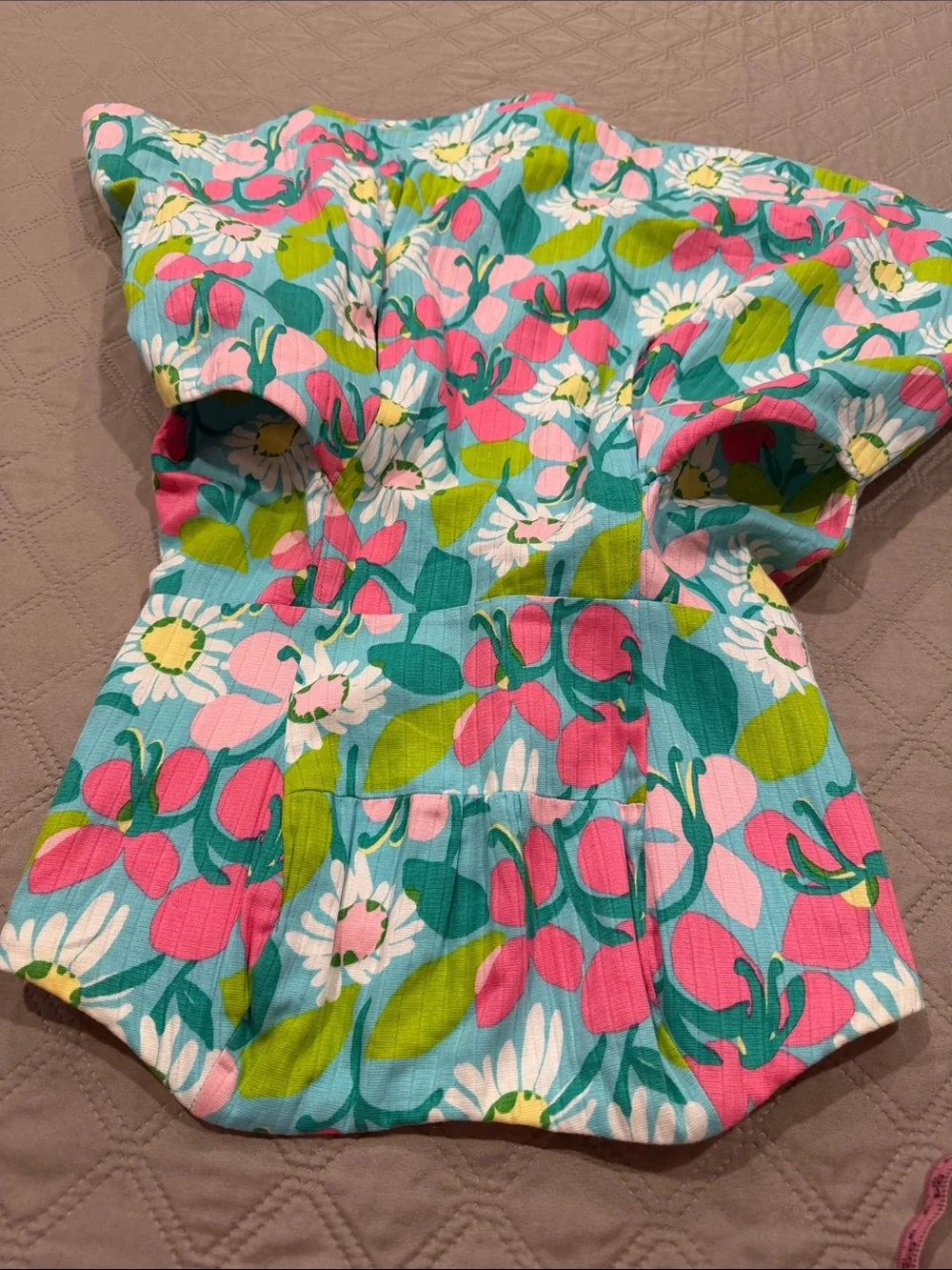 Lilly Pulitzer Turquoise Mini Dress. - Picture 14 of 16